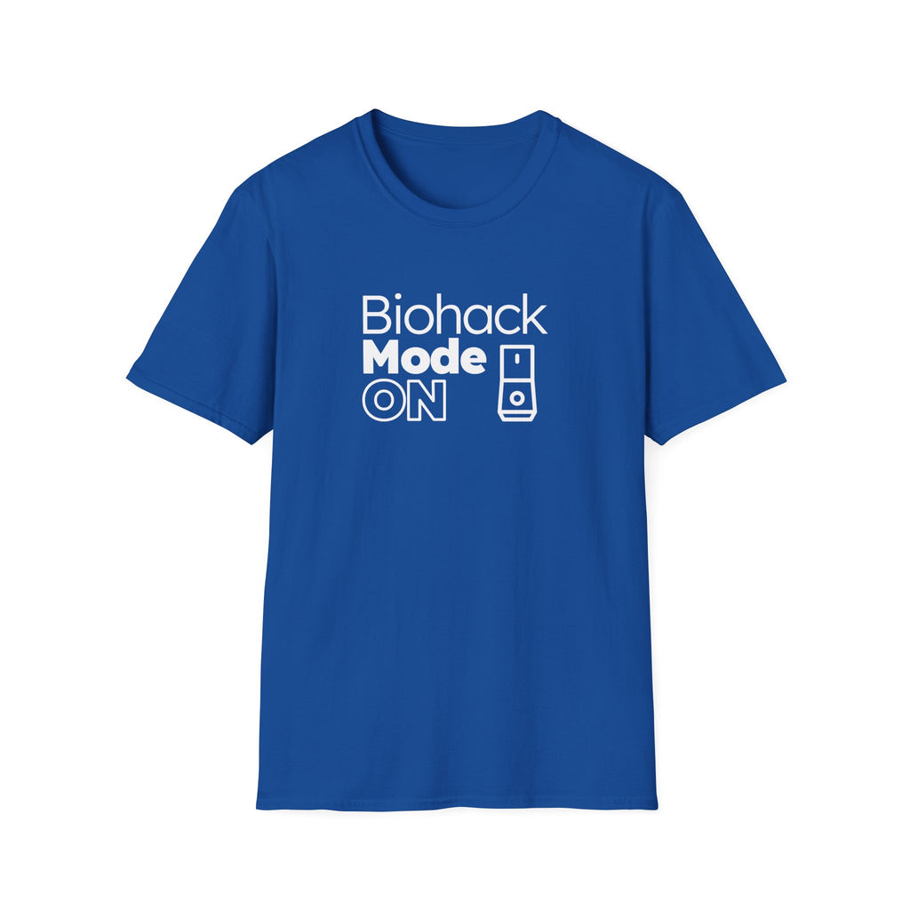 Biohack Mode On Graphic T-shirt for Wellness Enthusiasts