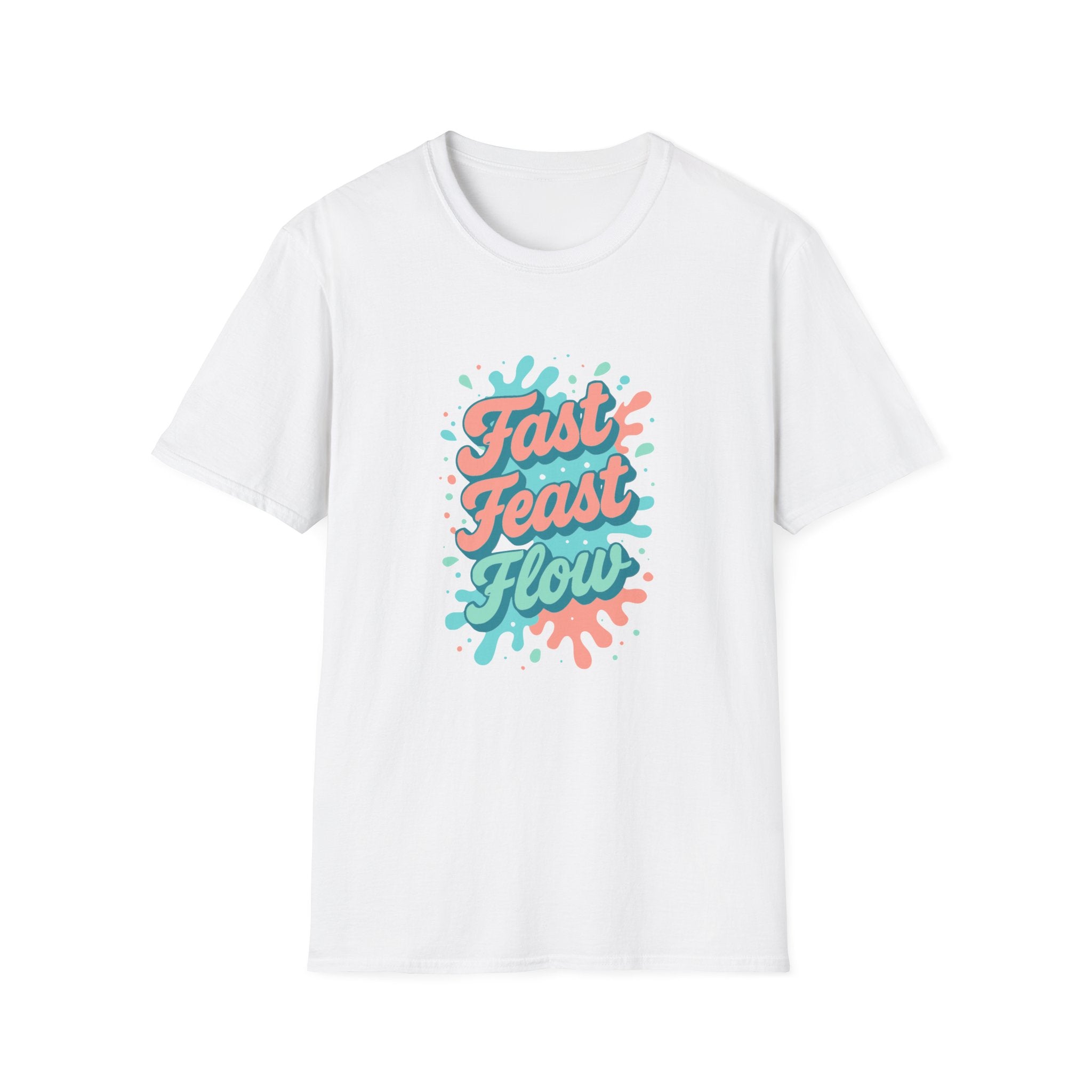 Fast Feast Flow T-Shirt with Splash Design