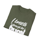 I Breathe Through the Burn Motivational T-Shirt