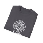 Grow Your Mind Inspirational Tree Design T-shirt