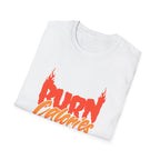 Burn Calories Motivational Fitness T-shirt