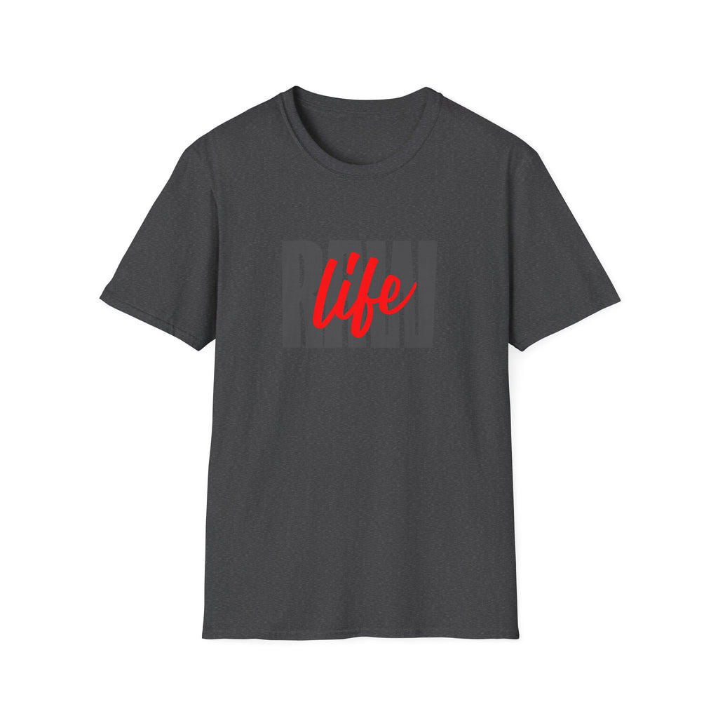 Raw Life T-Shirt with Bold Graphic Design