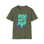 One More Rep Motivational Fitness T-Shirt