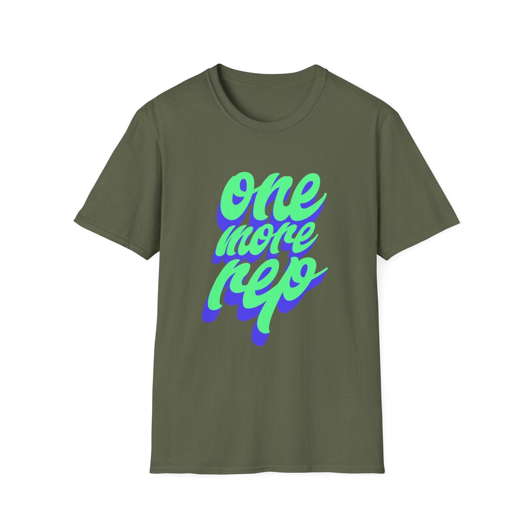 One More Rep Motivational Fitness T-Shirt