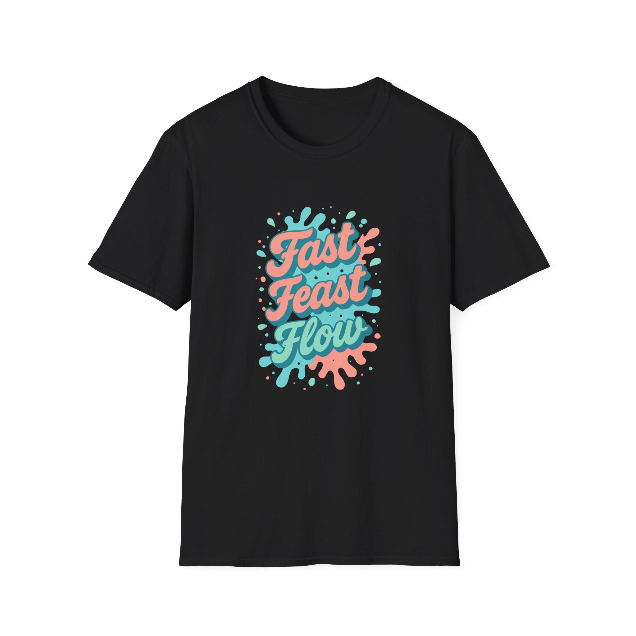 Fast Feast Flow T-Shirt with Splash Design