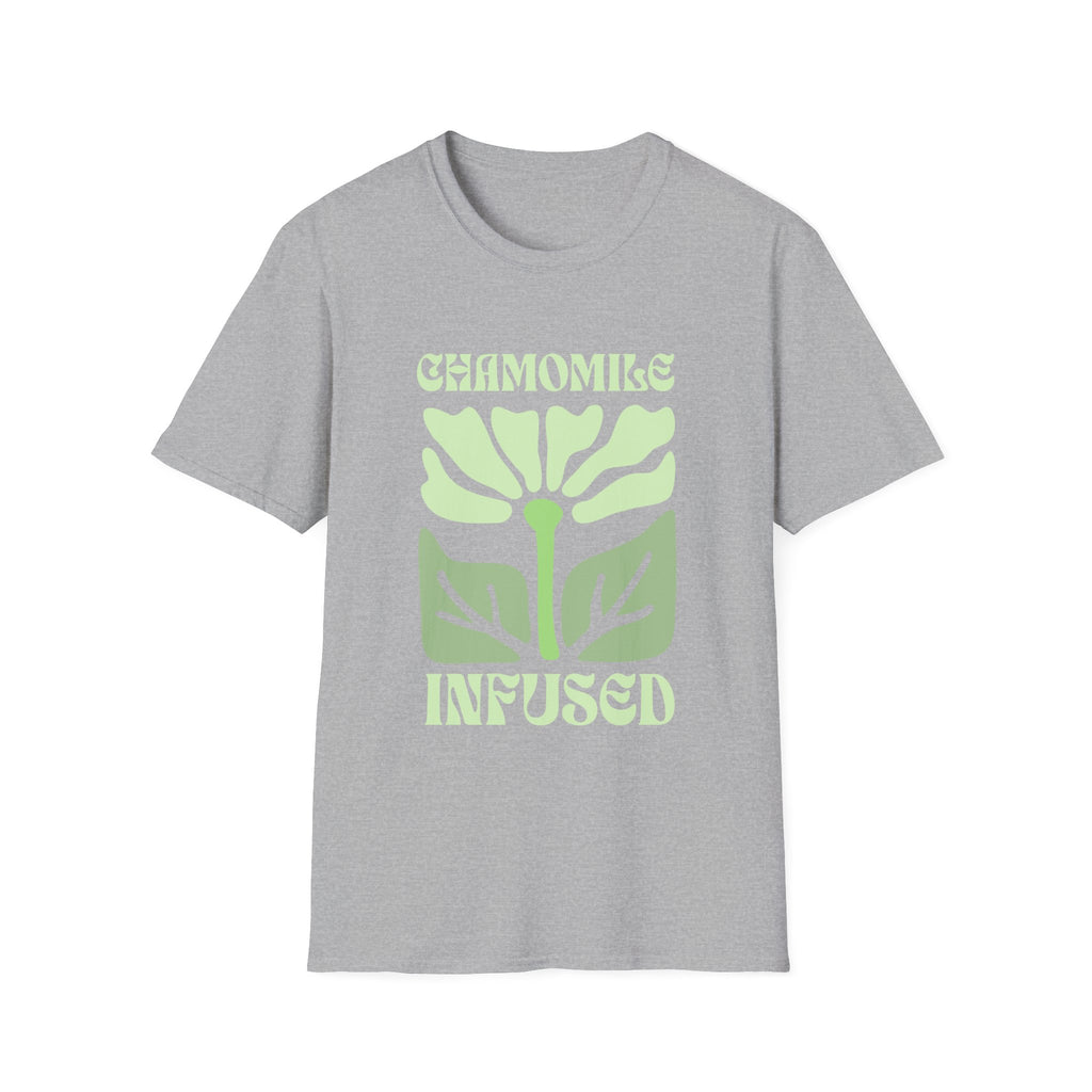 Chamomile Infused Graphic T-Shirt for Nature Lovers