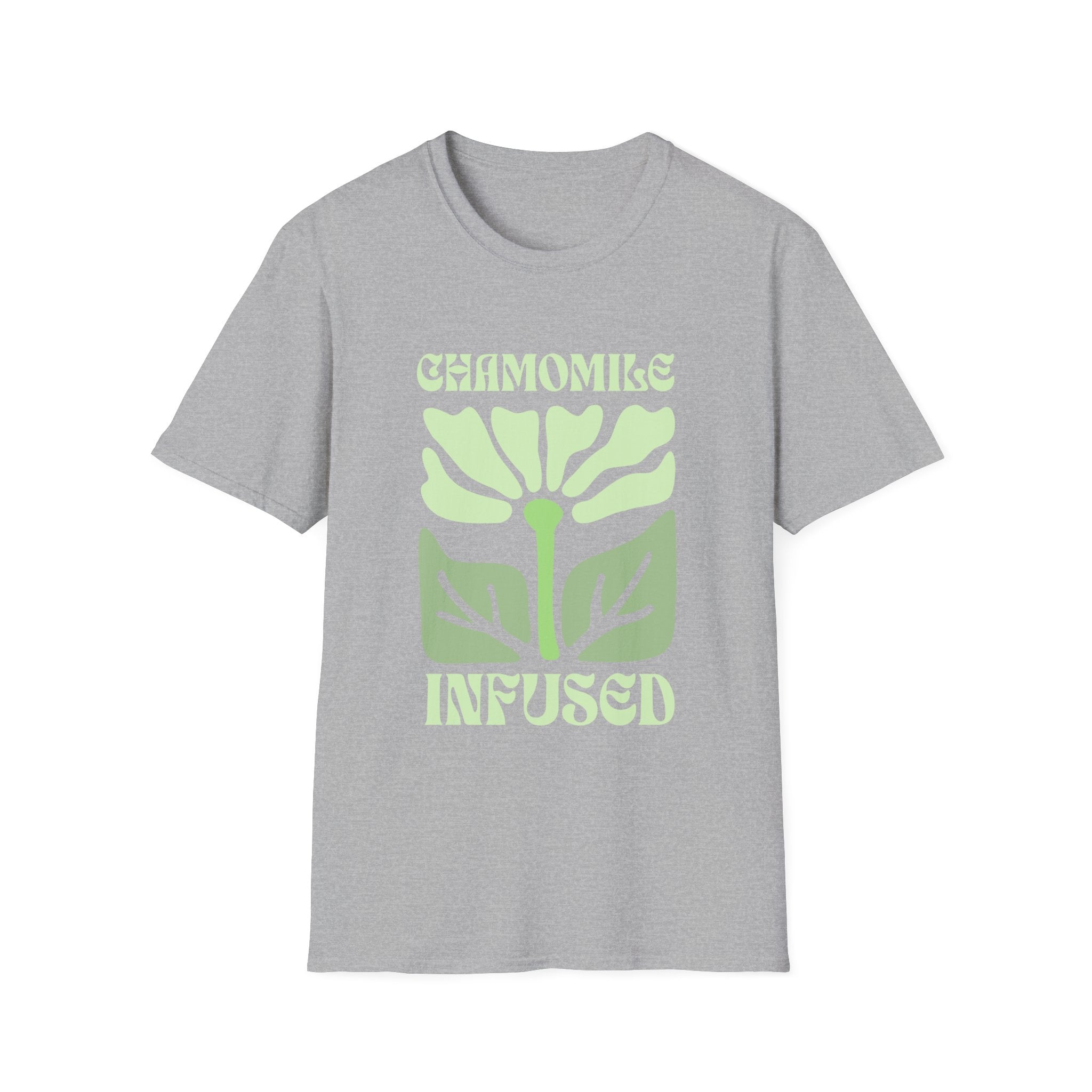 Chamomile Infused Graphic T-Shirt for Nature Lovers