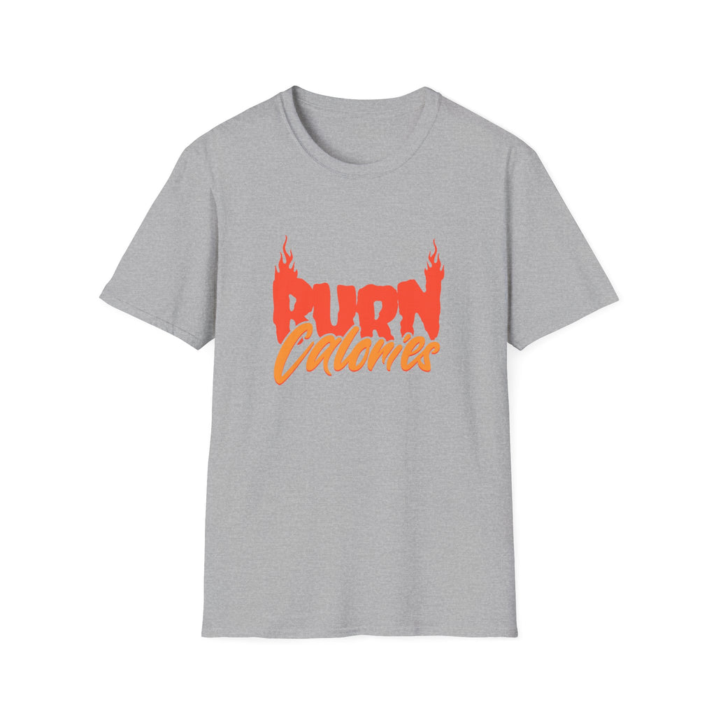 Burn Calories Motivational Fitness T-shirt
