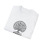 Grow Your Mind Inspirational Tree Design T-shirt