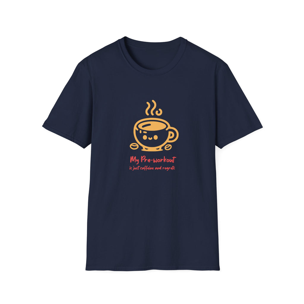My Pre-Workout Coffee Cup T-Shirt for Fitness Enthusiasts
