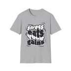 Stress Eats Your Gains Graphic T-Shirt