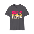 Inhale Hold Fart Graphic Tee for Fun Moments