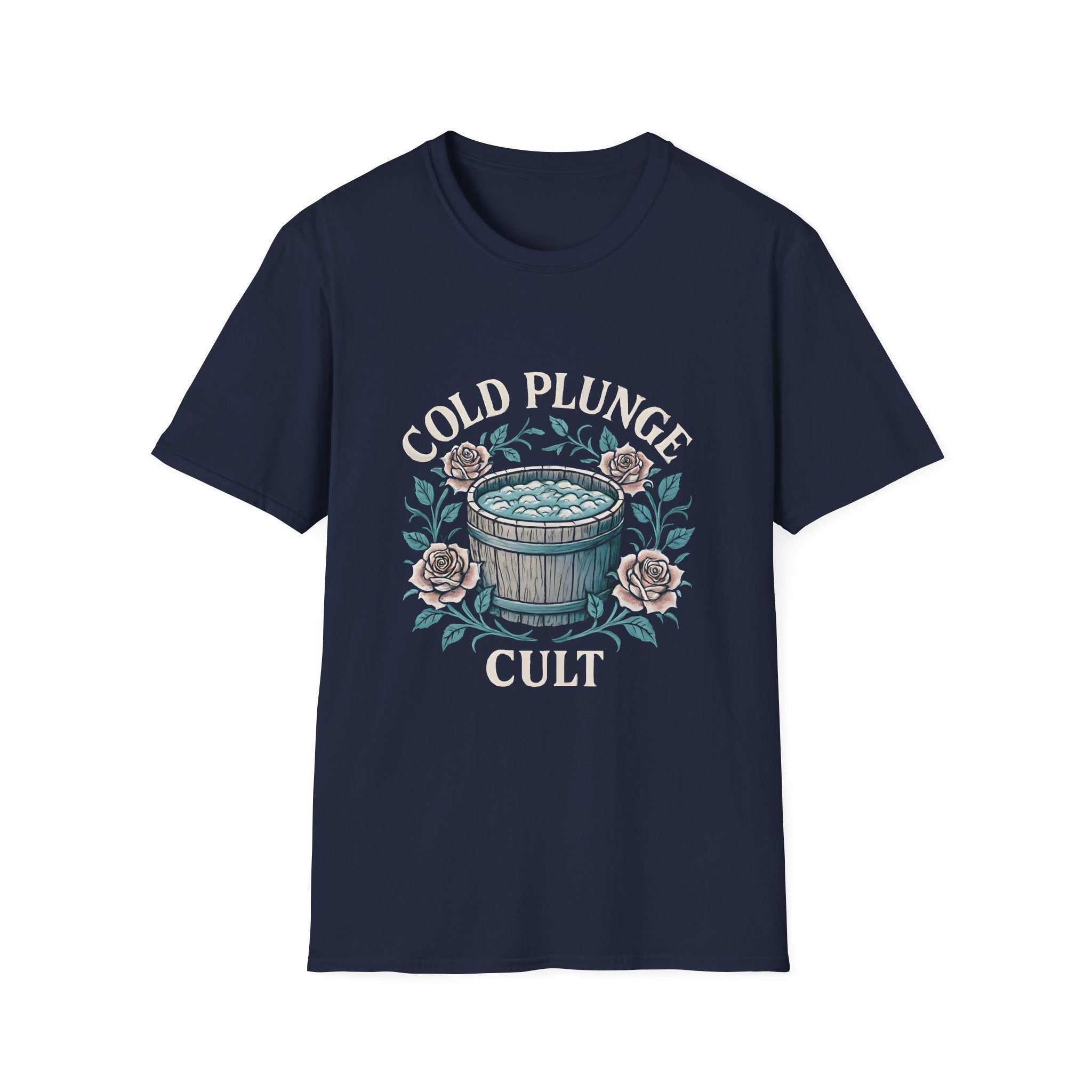Cold Plunge Cult – Ice Bath Therapy Graphic Tee