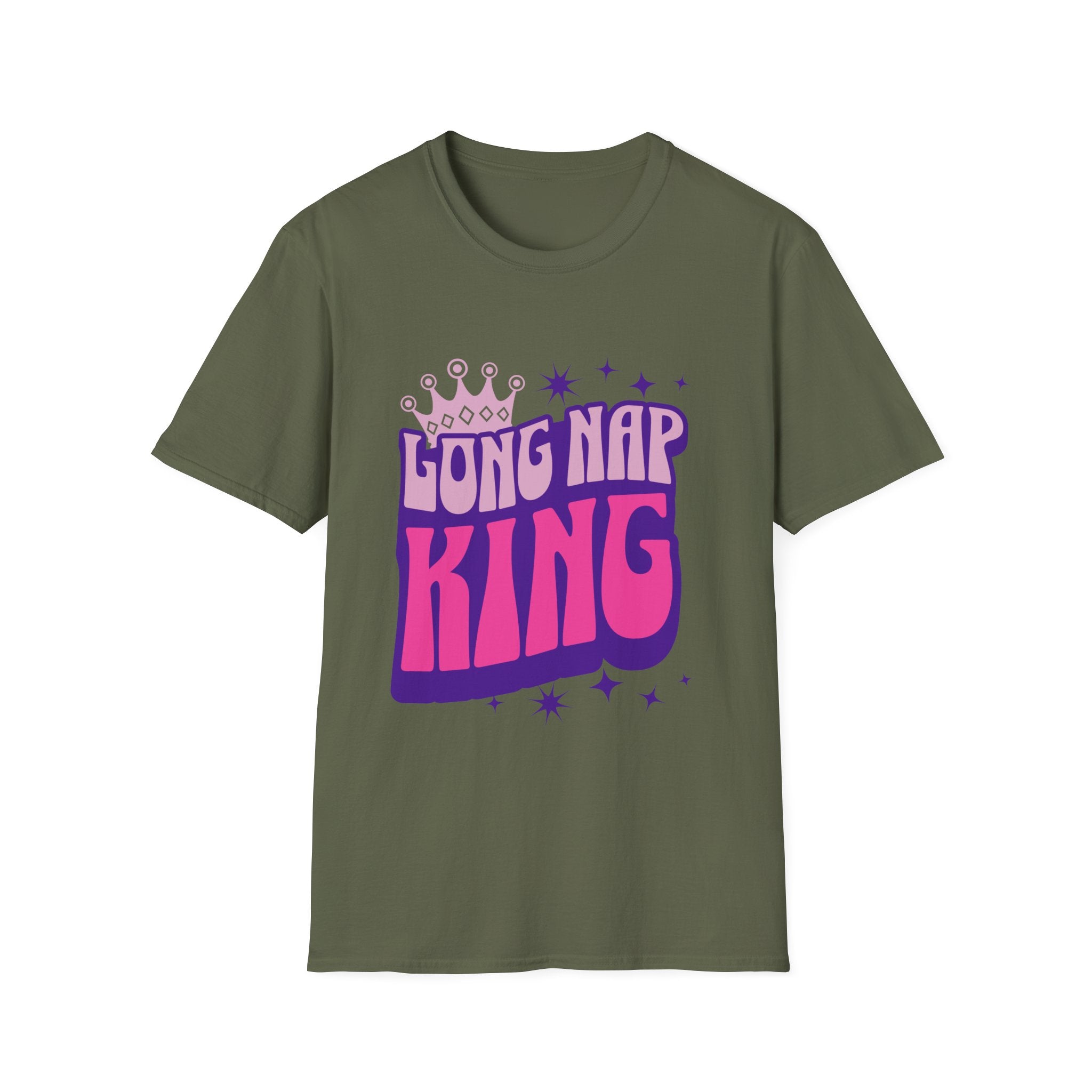 Long Nap King Graphic T-Shirt