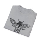 Feel the Rhythm T-shirt with Artistic Insect Design
