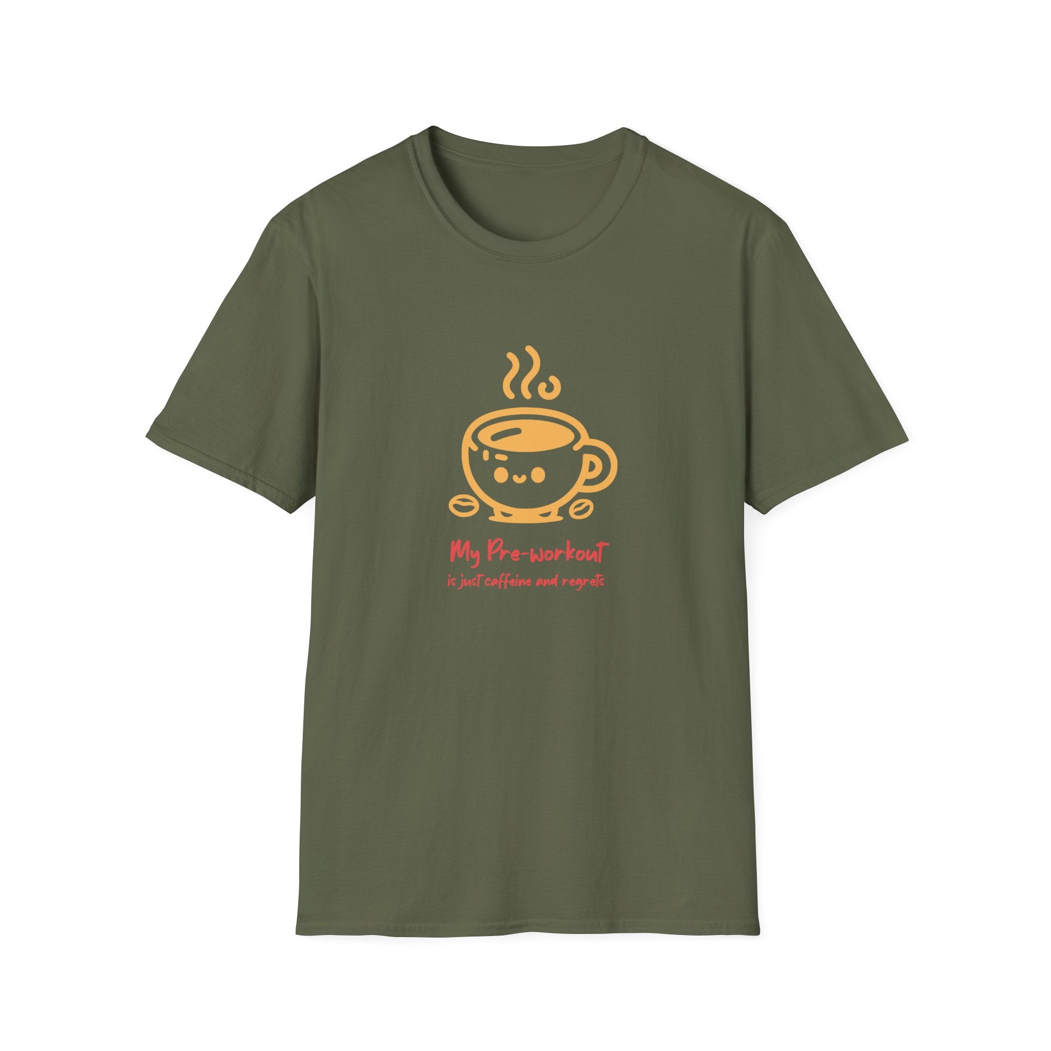 My Pre-Workout Coffee Cup T-Shirt for Fitness Enthusiasts