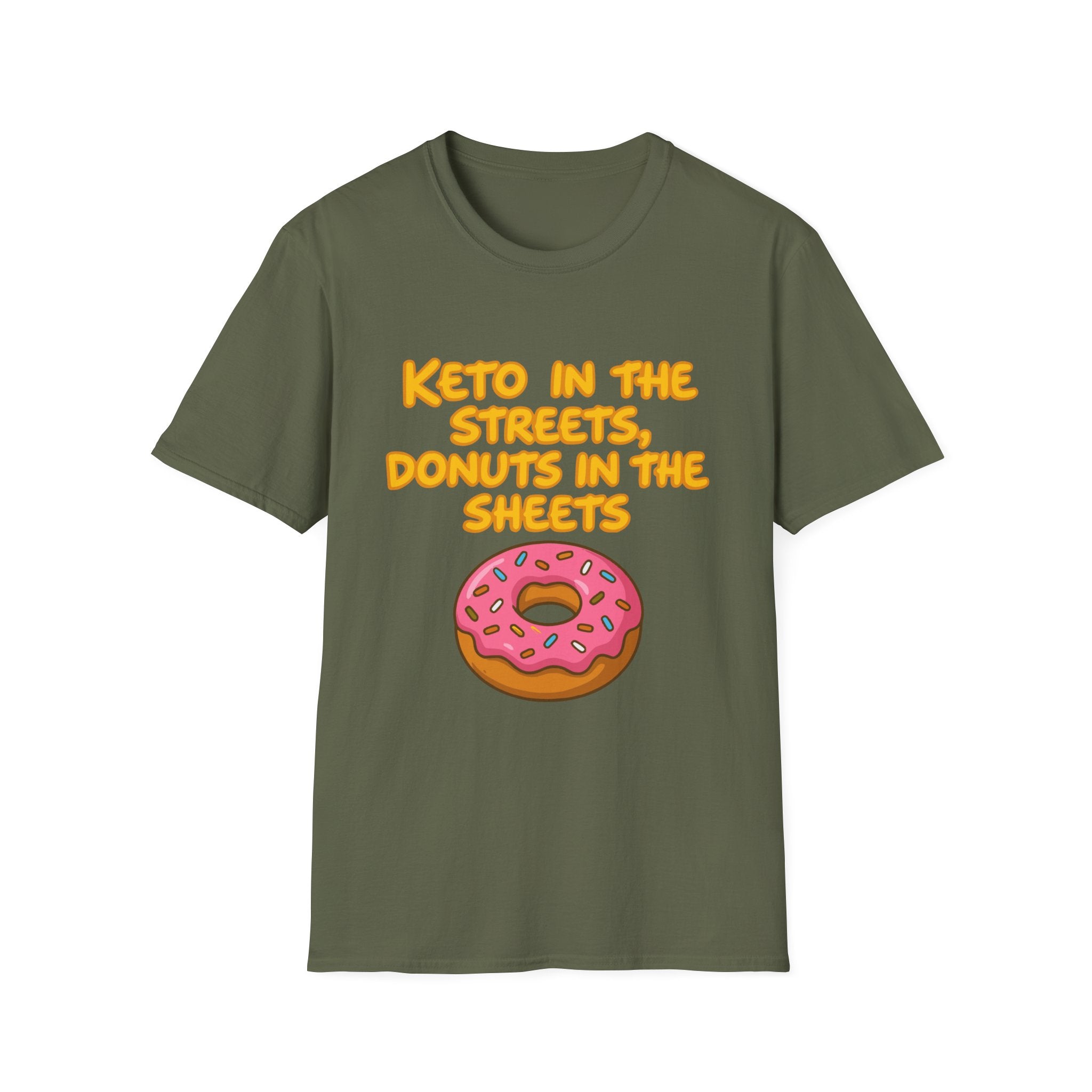 Keto in the Streets Donuts in the Sheets T-shirt