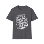 Motivational Fitness T-Shirt with One More Rep Design
