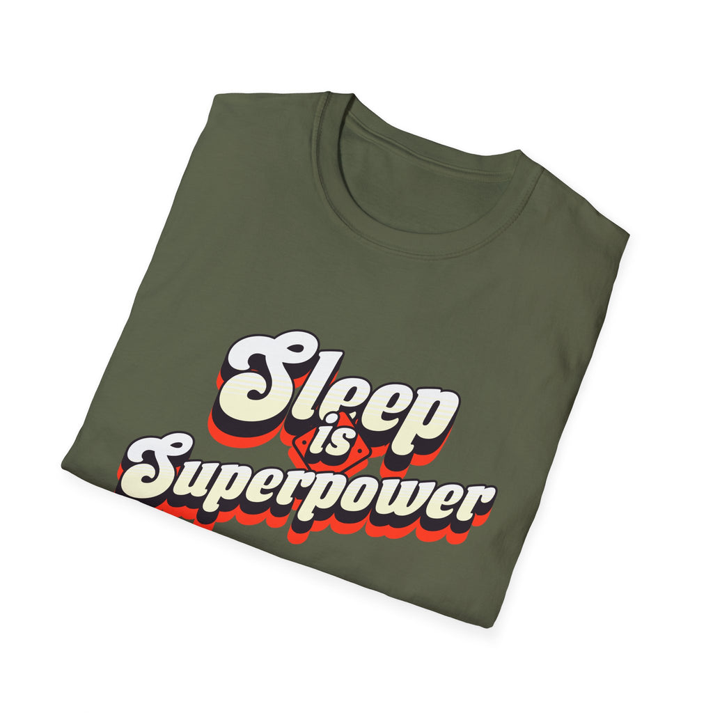 Sleep is Superpower Motivational T-shirt