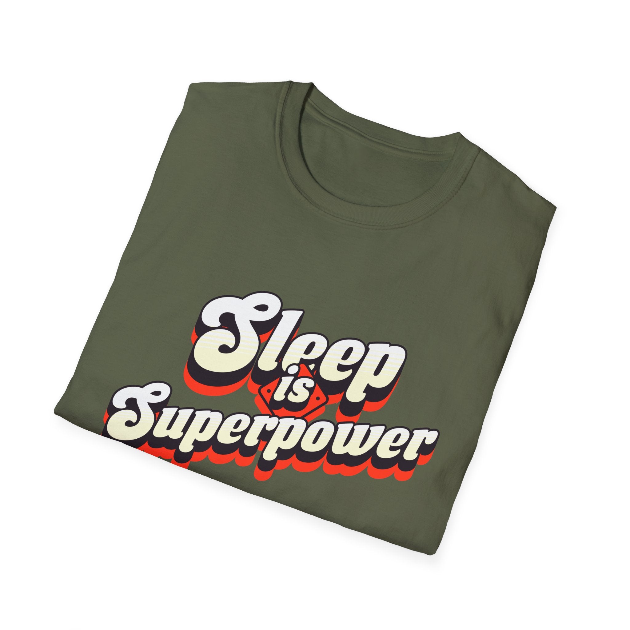 Sleep is Superpower Motivational T-shirt