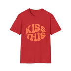 Kiss This Playful Graphic T-Shirt for Casual Wear