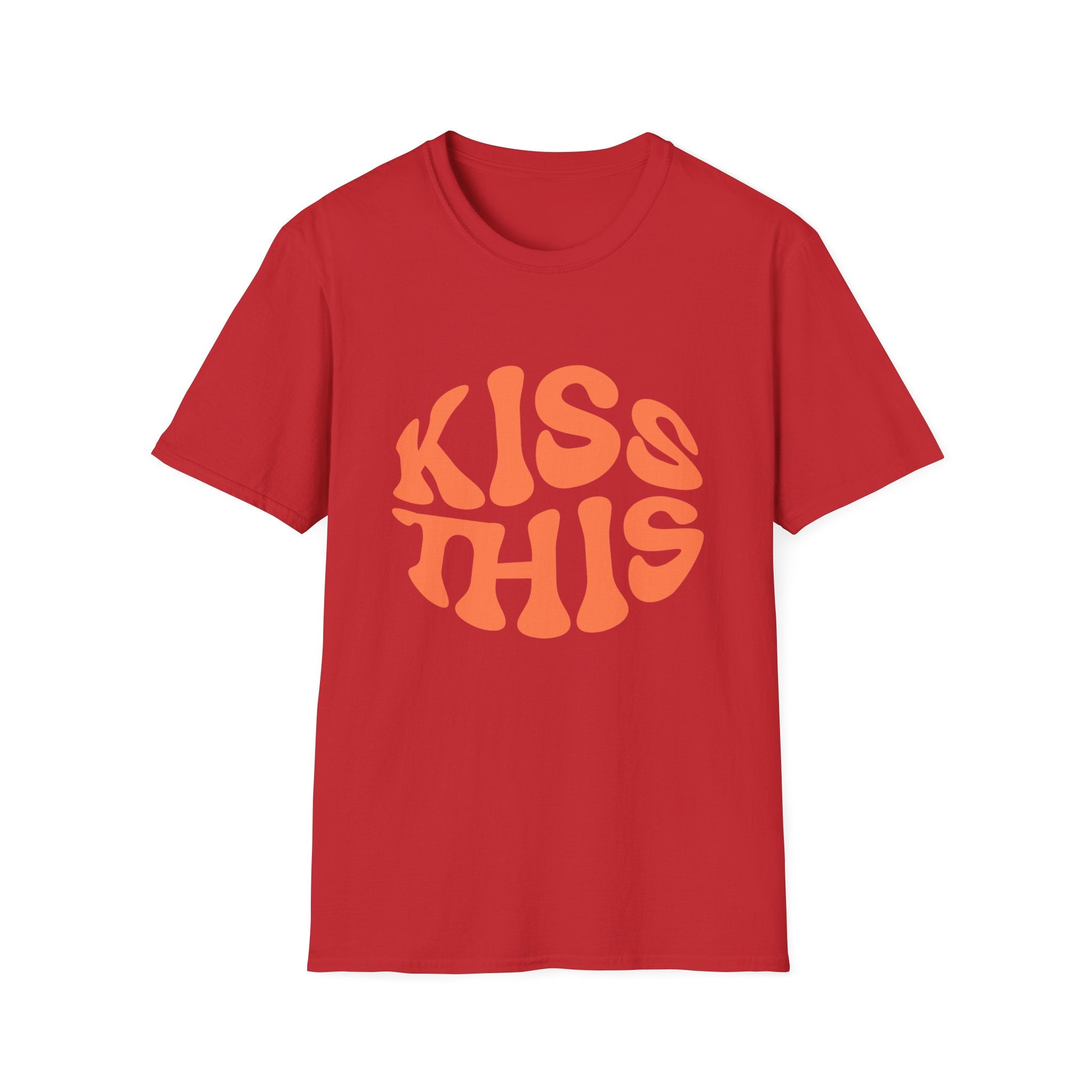 Kiss This Playful Graphic T-Shirt for Casual Wear