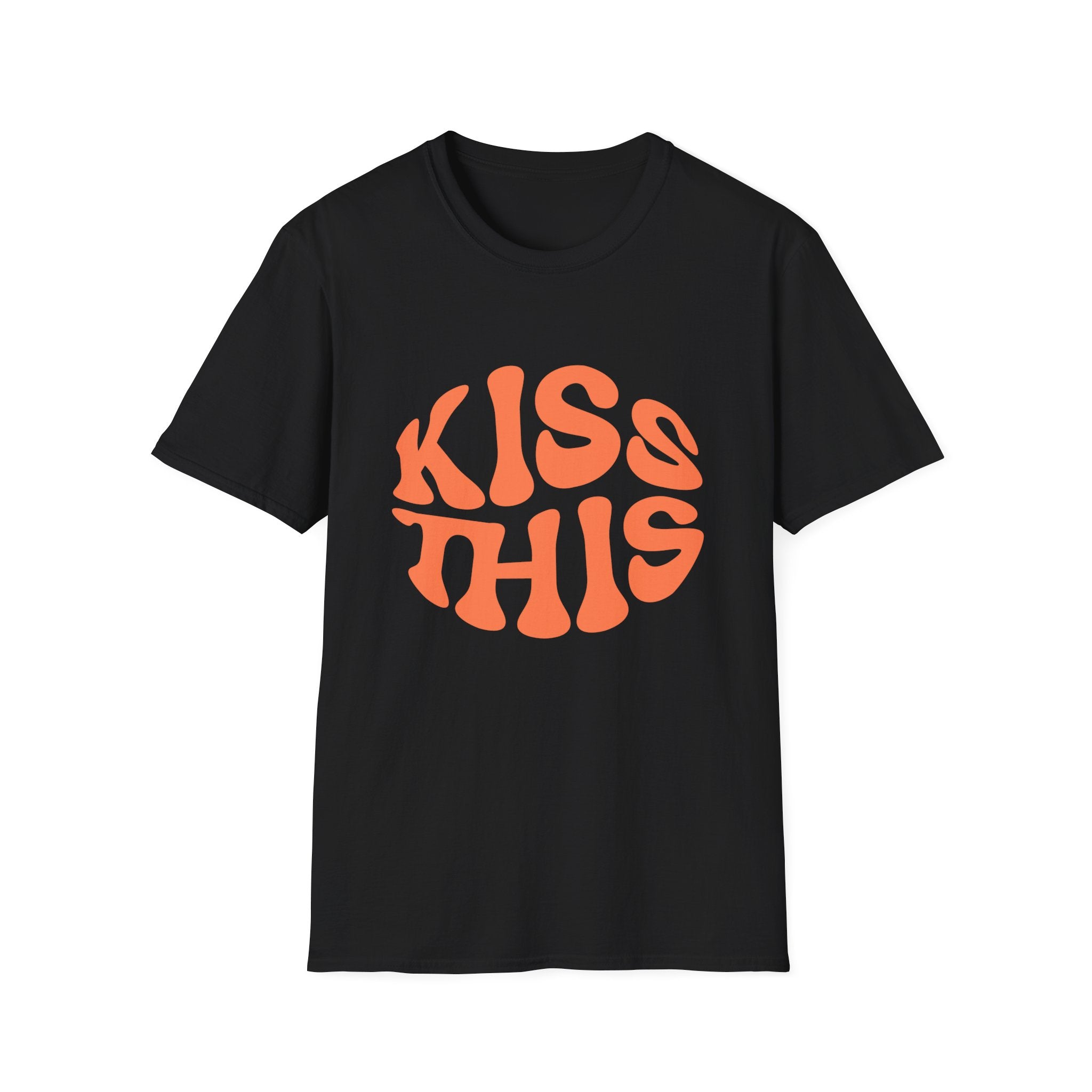 Kiss This Playful Graphic T-Shirt for Casual Wear