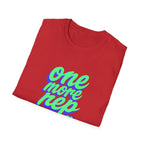 One More Rep Dumbbells Motivational Fitness T-Shirt