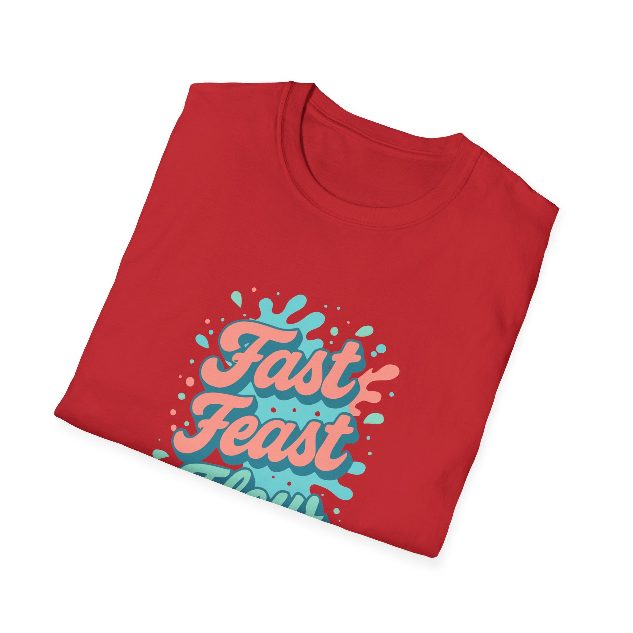 Fast Feast Flow T-Shirt with Splash Design